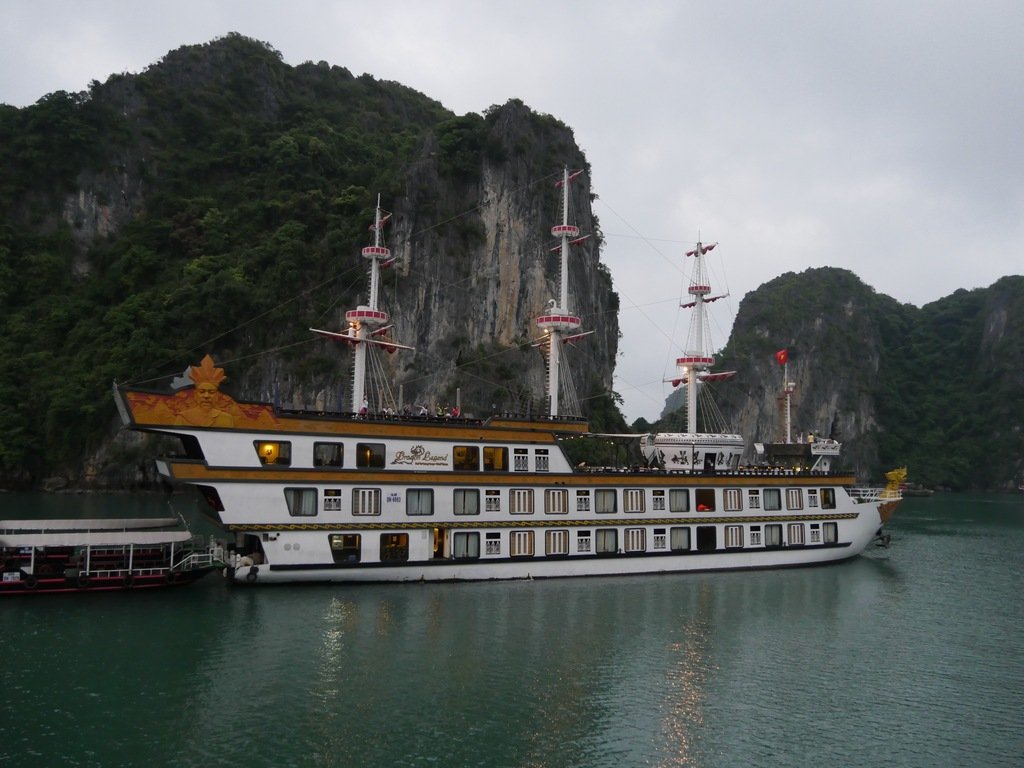 Large Junk in Halong Bay