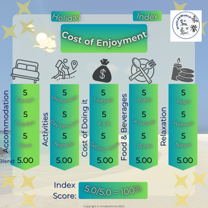 Holiday Cost of Enjoyment Index