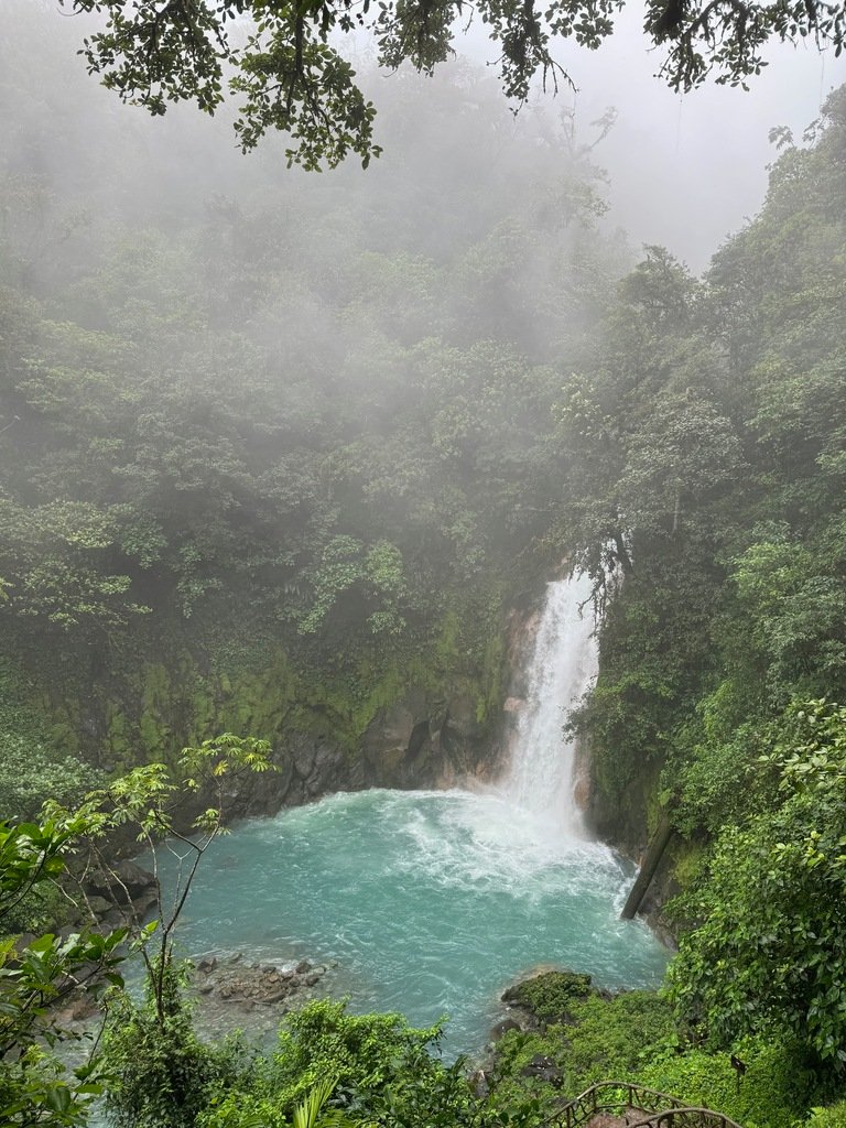 Travel & Explore Rio Celeste Waterfall Costa Rica