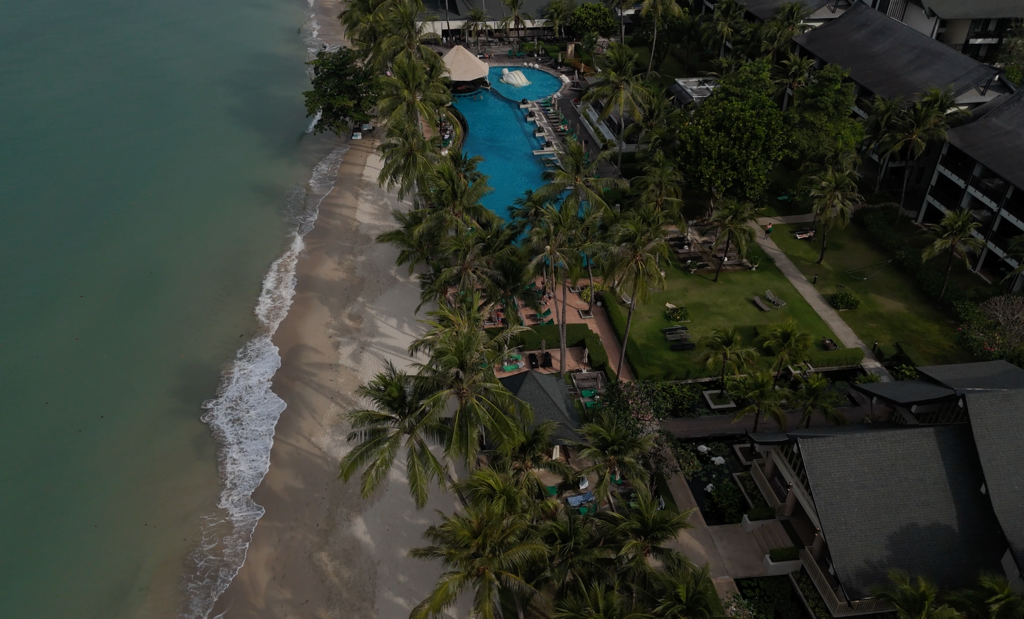 KC Grande Resort has a commanding view of the lively White Sand Beach on Koh Chang, Thailand