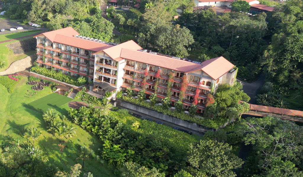 The Springs Resort & Spa, Arenal, Costa Rica filmed during self-guided Costa Rica road trip.