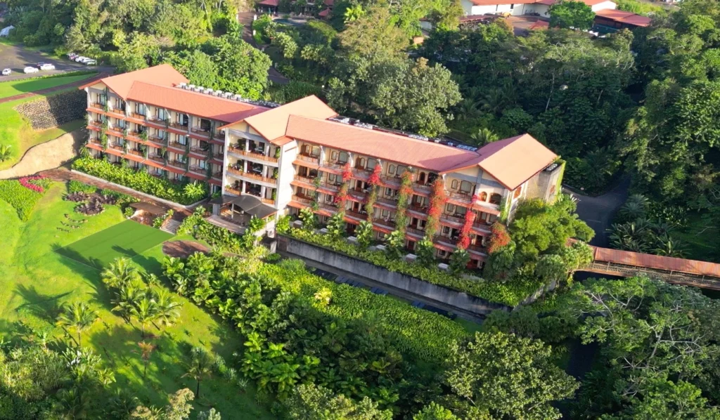 The Springs Resort Drone Shot by HindlesWorld while on a Self-Guided Tour of Costa Rica