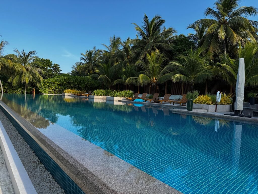Emerald Faarufushi Resort & Spa, Maldives - Main Pool. Top All-Inclusive Hotels