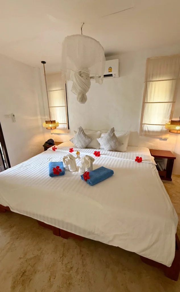 Perfectly decent rooms at Lazy Day Resort, Koh Mak