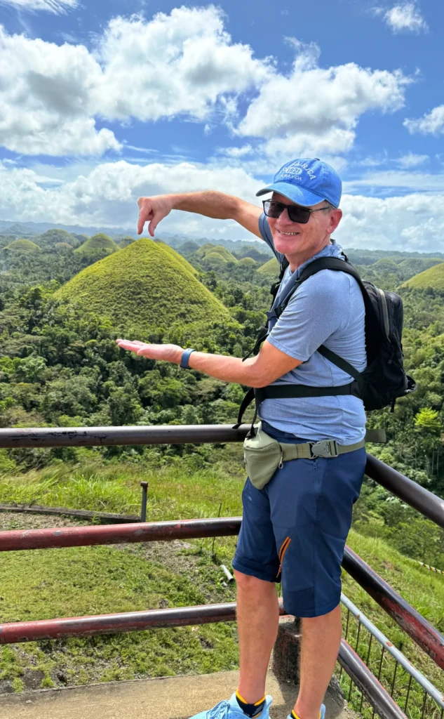 Hershey's Kisses at Chocolate Hills, Bohol, Philippines