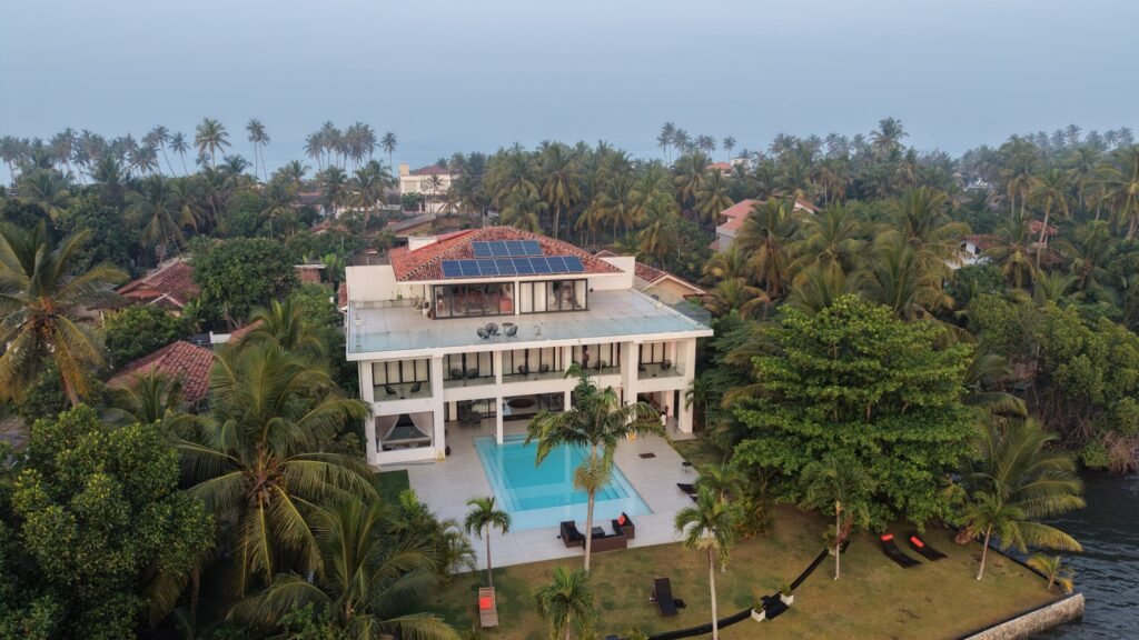 Agandau House, Negombo Sri Lanka provided a safe haven while stranded