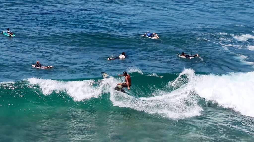 Surfing in Hikkaduwa while Stranded in Paradise, Sri Lanka